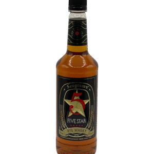 Seagram's Five Star Canadian Rye Whisky 750 mL