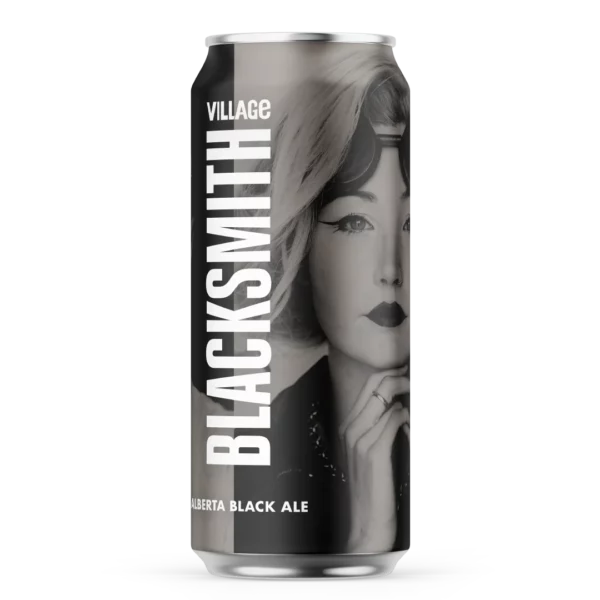 Village Brewing Blacksmith Alberta Black Ale 4 Pack Cans