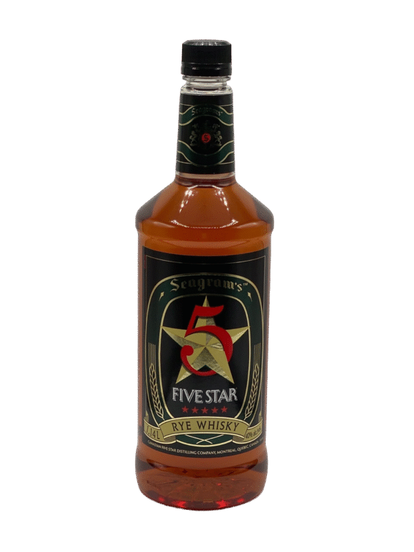 Seagram's Five Star Canadian Rye Whisky 1140 mL