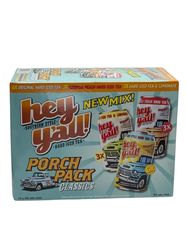 Hey Y’All Porch Pack Classics 12 Pack Cans