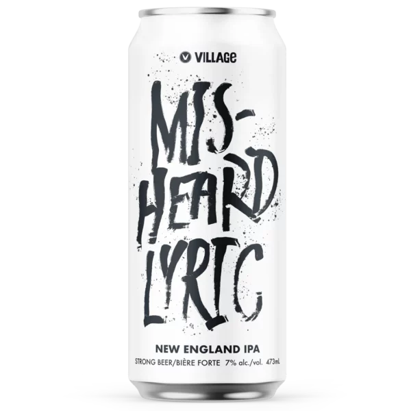 Village Misheard Lyric New England IPA 4 Pack Cans