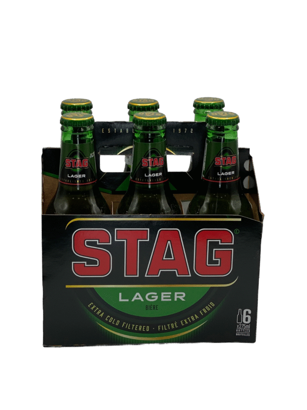 Stag Quality Lager Beer 6 Pack Bottles