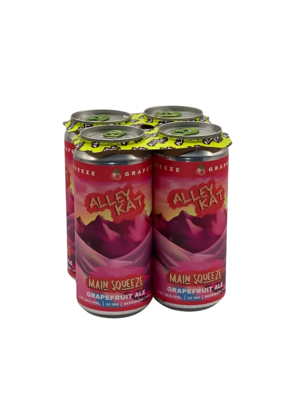 Alley Kat Main Squeeze Grapefruit Ale 4 Pack Cans