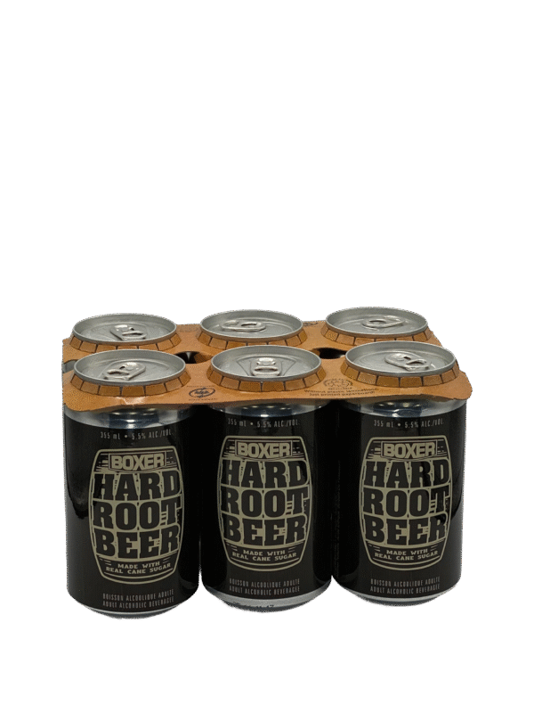 Boxer Hard Root Beer 6 Pack Cans