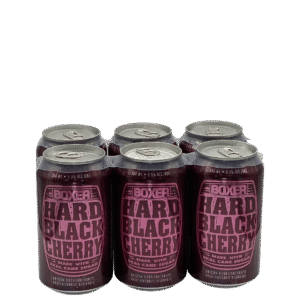 Boxer Hard Black Cherry 6 Pack Cans