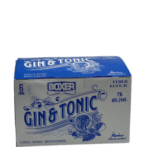 Boxer Gin & Tonic 6 Pack Cans