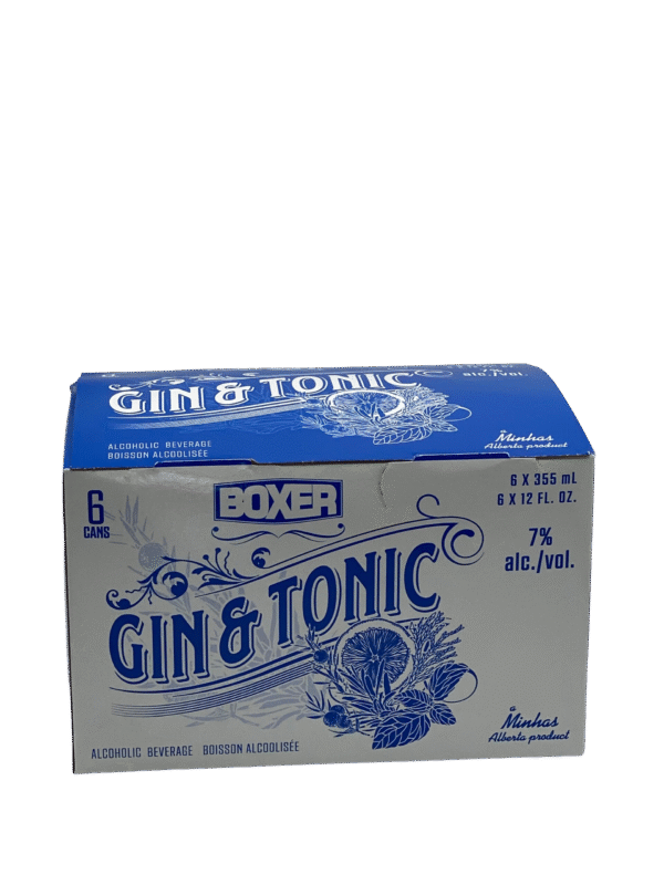 Boxer Gin & Tonic 6 Pack Cans