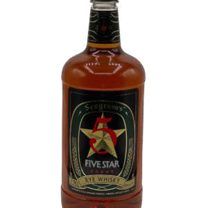 Seagram's Five Star Canadian Rye Whisky 1750 mL