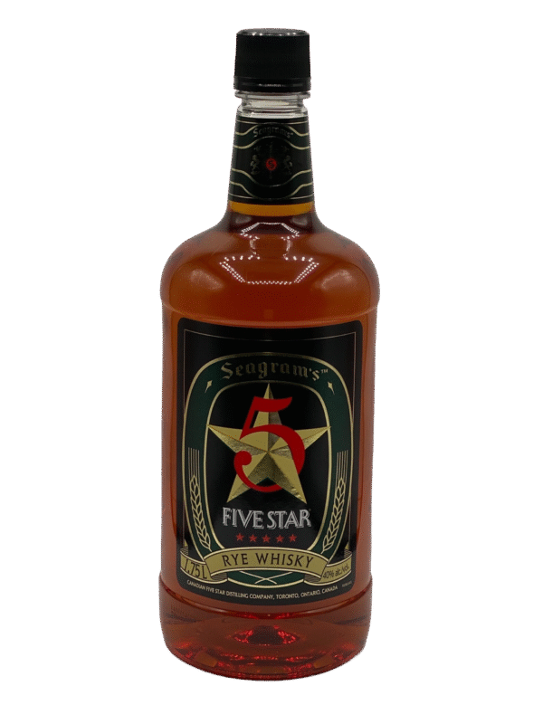 Seagram's Five Star Canadian Rye Whisky 1750 mL