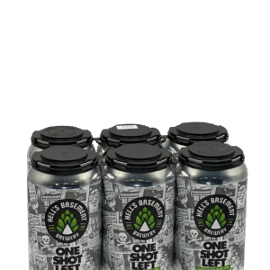Hell's Basement Brewing One Shot Left New England IPA 6 Pack Cans