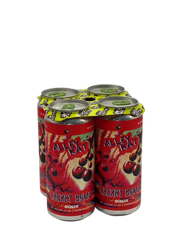 Alley Kat Brewing Cherry Bomb Sour 4 Pack Cans