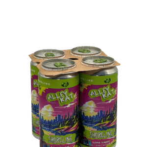 Alley Kat Shoreline Lime Lager 4 Pack Cans