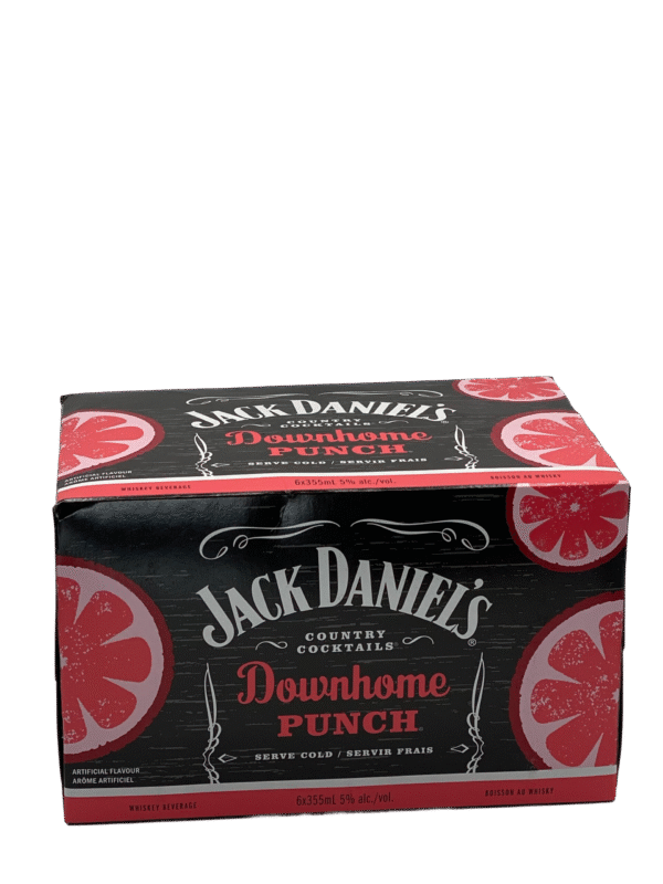 Jack Daniel’s Country Cocktails Downhome Punch 6 Pack Cans