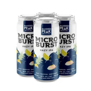 Banded Peak Microburst Hazy IPA 4 Pack Cans